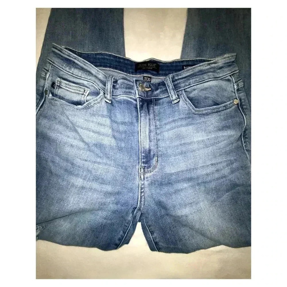 Judy Blue Womens Boyfriend Jeans Size 11/30 - Picture 3 of 6